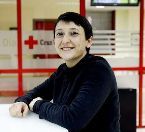Beatriz encontr� trabajo en el sector sociosanitario.