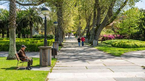 santa.El parque de Santa Cristina, en Oleiros, tiene una de las zonas de juegos m&aacute;s concurridas tanto por vecinos del municipio como de otras localidades, como A Coru&ntilde;a