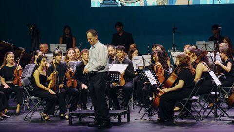 Concierto de la Xove Orquestra Ourensana.