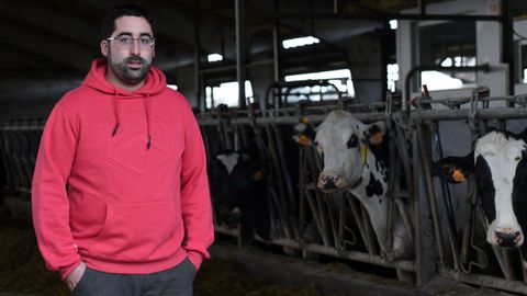 Alejandro Vzquez cre que o traballo no campo xa non  tan duro coma antano.