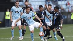 Imagen del Celta B-Deportivo de la pasada temporada disputado en Bala�dos