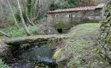 En el Concello restan importancia a la mancha en el cauce. 