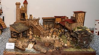 Exposición del 60 concurso de belenes de Afundación en Vigo