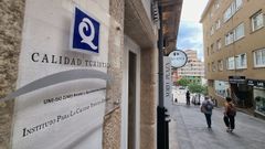 Alojamiento tur�stico en la calle Plaza de A Coru�a, donde ya no hay ning�n piso de alquiler de corta estancia.