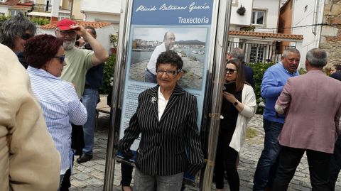 ACTO DEL HOMENAJE A PLACIDO BETANZOS EN EL QUE BAUTIZOCON SU NOMBRE EL PASEO MARITIMO DE PALMEIRA