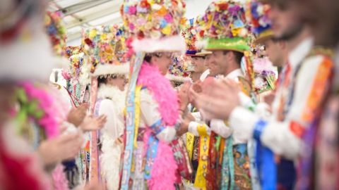 Madamas e Gal�ns, en el entroido tradicional en Vilaboa