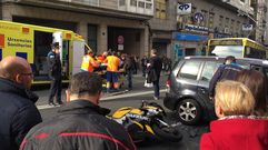 Un accidente provoc� atascos en Progreso