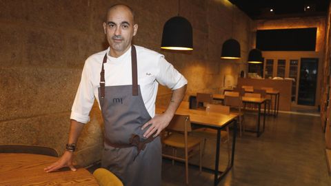 Rafa Centeno, del restaurante Maruja Limn, en Vigo