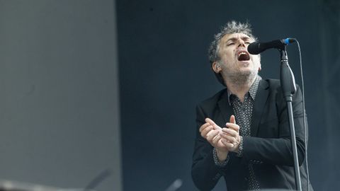 Iván Ferreiro, en O Son do Camiño, hace tres años.