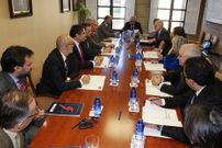 El consejo de administraci�n de Sogarpo se reuni� hoy en la sede de la CEO