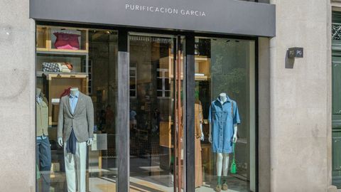 La tienda de Purificación García en Ourense