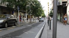 El edificio se halla en la c�ntrica calle Montero R�os, en el Ensanche.
