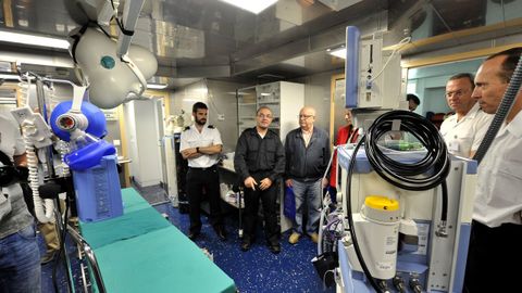 En la foto, de archivo, una de las zonas de asistencia m�dica en el Cantabria. 