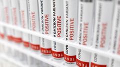 Pruebas positivas de la variante �micron