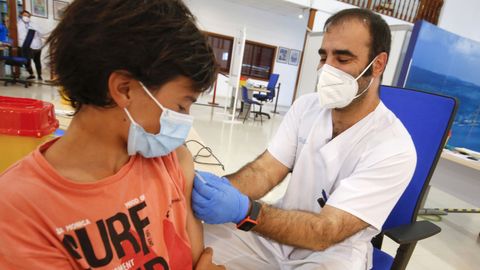 La campaa de vacunacin continu ayer en el recinto de FIMO