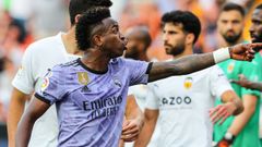 Vinicius Junior.Vinicius Junior recibi� graves insultos racistas en el partido contra el Valencia celebrado en Mestalla el 21 de mayo. El 5 de octubre, el jugador declarar�a ante un juzgado de instrucci�n que investigaba el suceso.