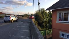La v�a en obras parte del barrio naron�s de A Solaina y desemboca en la rotonda de Basanta