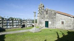 Iglesia de San Marti�o de Oz�n, en una imagen de archivo 
