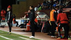 L�pez Garai durante el Reus-Barcelona B