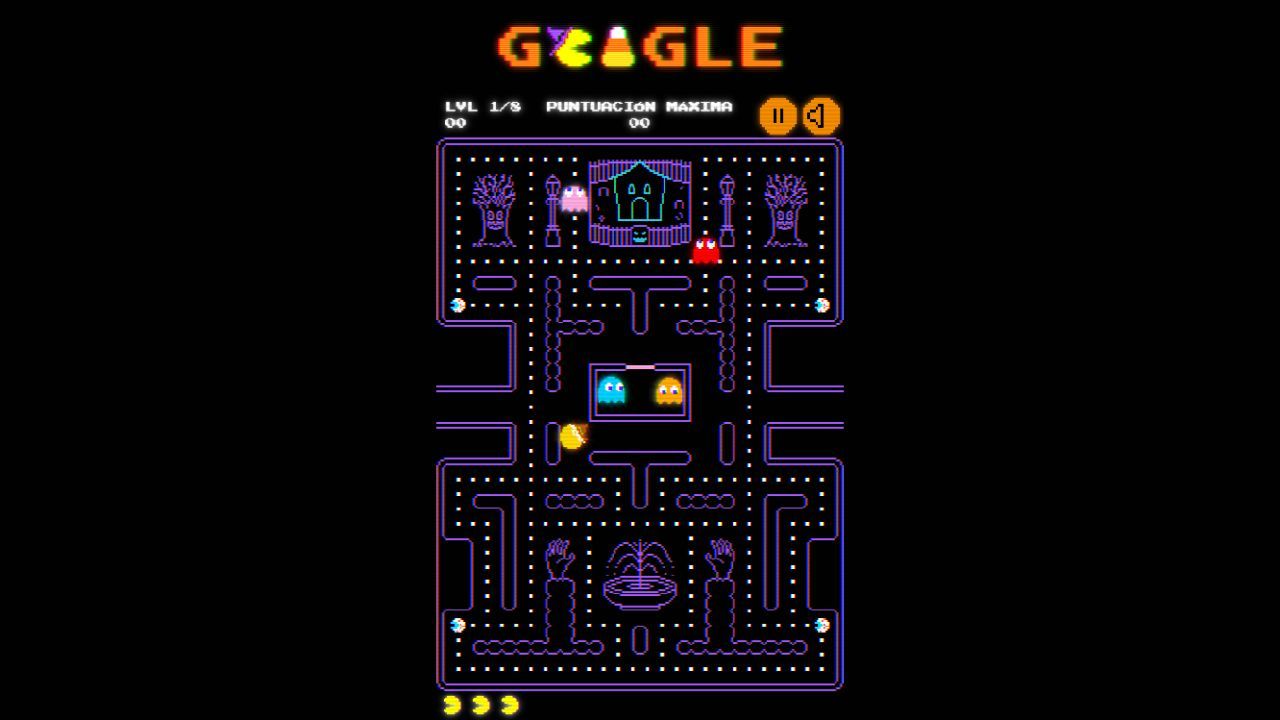 Google lanza un «Pac-Man» gratuito por el 45.º aniversario de la franquicia