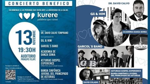 Cartel del concierto ben�fico