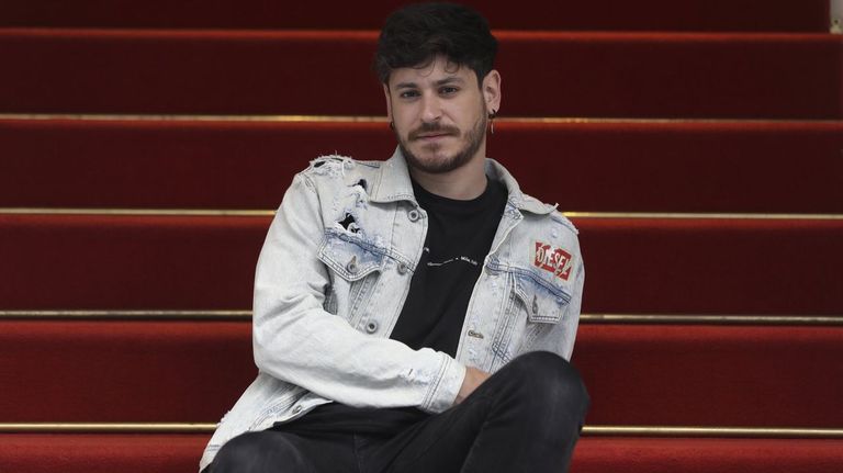 El cantante Luis Cepeda