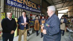 El cierre del curso se desarroll� en la sede de Censol, escuela de soldadores