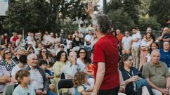 Pblico en la primera jornada del Ultreia et Suseia