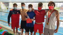 De izquierda a derecha, Joaqu�n, Gabriel, Ricardo, Pablo y Adri�n
