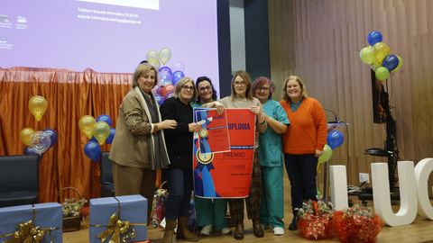 El Servicio de Partos�fue premiado en el Concurso de Decoraci�n de Nadal del HULA.