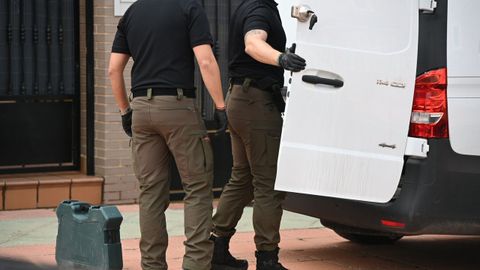 Registro de la UCO por el caso mascarillas.