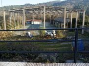 Estado que presenta en la actualidad el pabell�n municipal que tiene orden de derribo. 