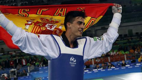 Joel Gonz�lez gan� el bronce en la categor�a masculina de -68 kilos de taekwondo, en una pelea en la que venci� al venezolano Edgar Contreras
