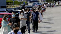 Vacunaci�n contra el covid-19 en Expocoru�a