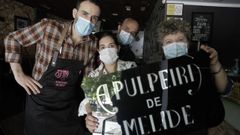 Equipo de A Pulpeira de Melide de A Coru�a