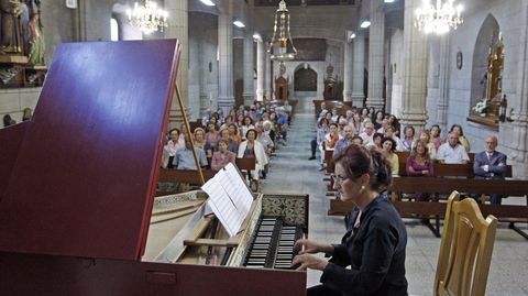 Concierto de Maria Maddalena Erman, intrprete napolitana de clavicmbalo, que se celebr en septiembre del 2012 dentro de un curso de verano de la Universidad Menndez Pelayo dedicado a la relacin del sptimo Conde de Lemos con Npoles