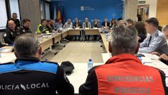 Reuni�n del Comit� Provincial de Coordinaci�n da Loita contra Incendios Forestais, en Ourense