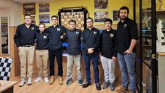 Una formaci�n del equipo ourensano que sum� un nuevo t�tulo