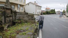 Imagen de archivo de la carretera de Oseiro, donde apareci el cadver.