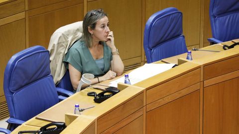 Ethel V�zquez, en una imagen de archivo de septiembre del 2023, cuando formaba parte del Gobierno de la Xunta