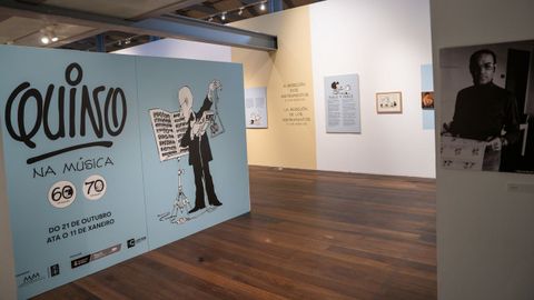 Exposici�n Quino na m�sica en el Museo do Mar de Galicia en Vigo