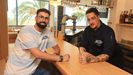 Pepe Vzquez y Dani Rivas, emprendedores de San Cibrao que abren este nuevo establecimiento en Burela