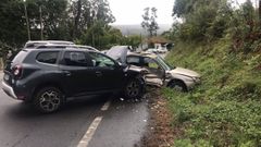 Los dos veh�culos presentaban cuantiosos da�os materiales