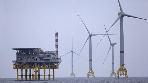 Un parque e&oacute;lico marino de Iberdrola en Alemania