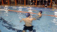Foto de archivo de la piscina municipal de Viveiro, situada en Celeiro (en la imagen el vaso grande de las instalaciones)