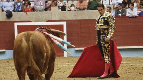 Jos� Maria Manzanares, en la feria tauriuna de Pontevedra en el 2019