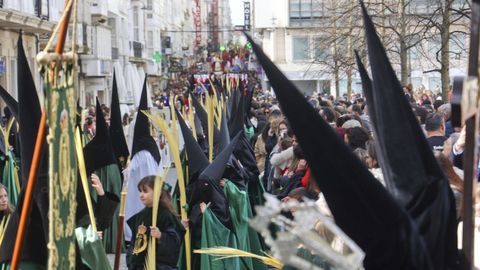 Procesi�n de la Borriquita del Domingo de Ramos en Ferrol