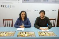 Susana Mart�nez y Emilio Rilo en la presentaci�n del campeonato.