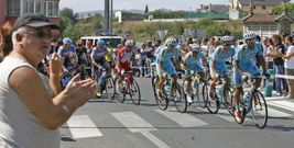 El 13 de septiembre del a�o pasado, los corredores cruzaron Monforte con motivo de la pen�ltima etapa de la Vuelta. 