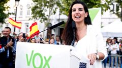 La candidata de Vox a la Asamblea de Madrid, Roc�o Monasterio